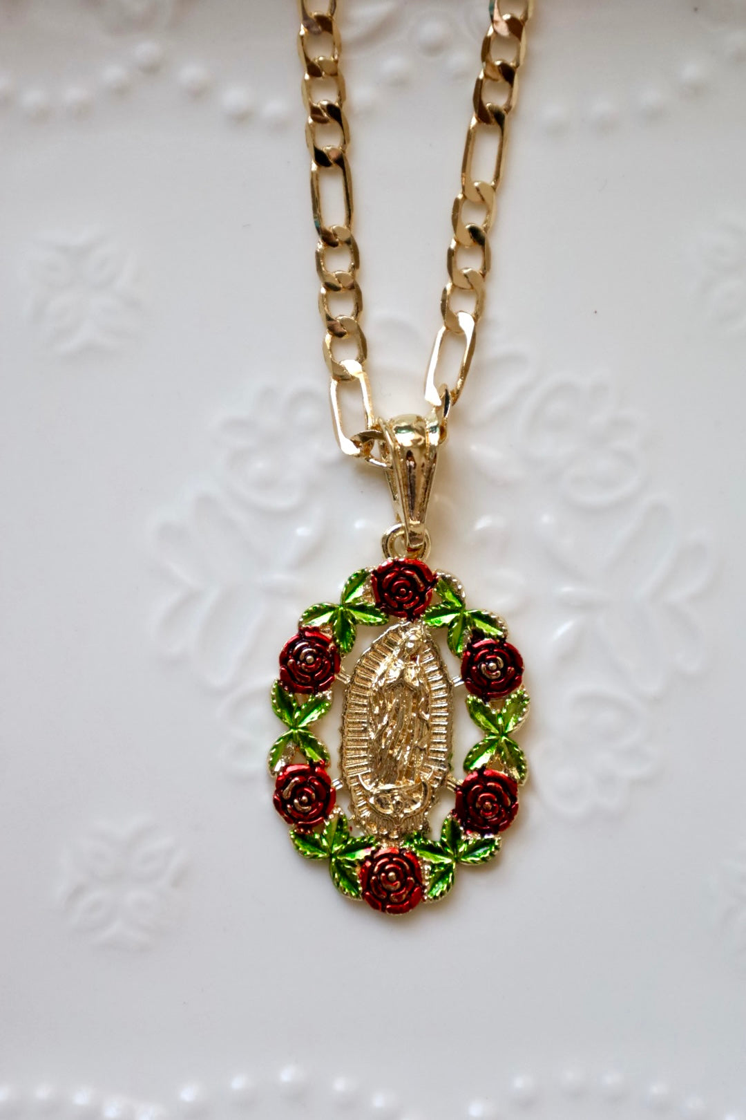 Bendecida virgencita necklace