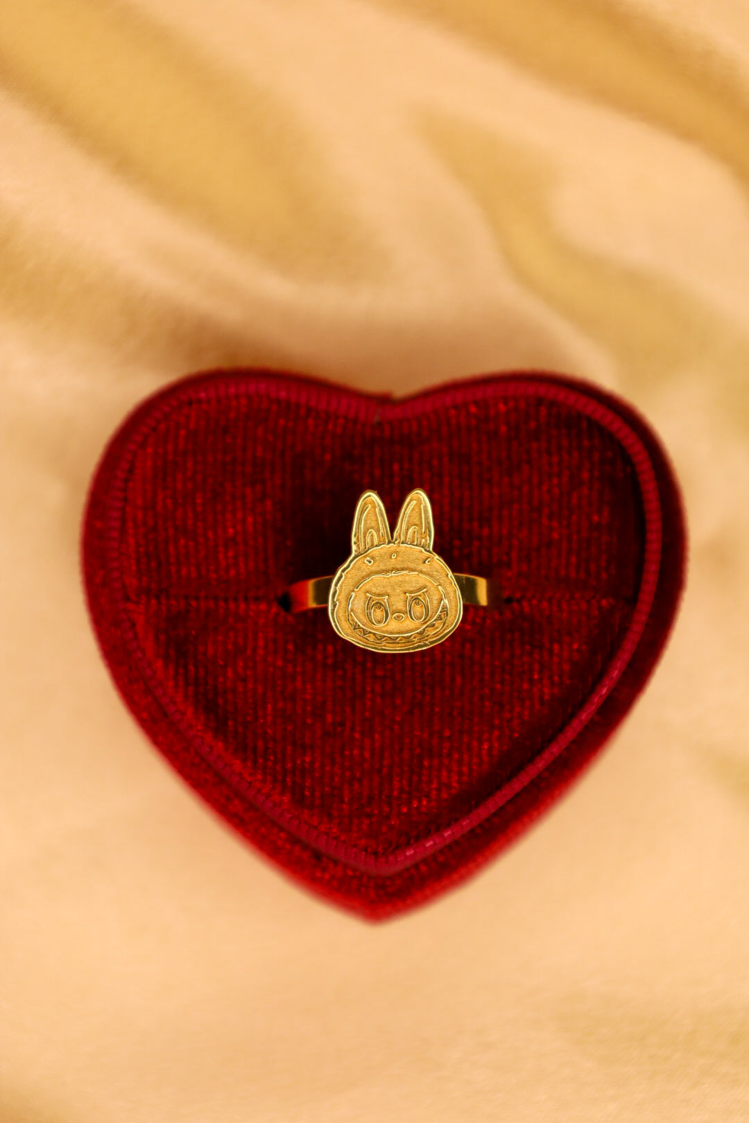 Labubu Face Ring