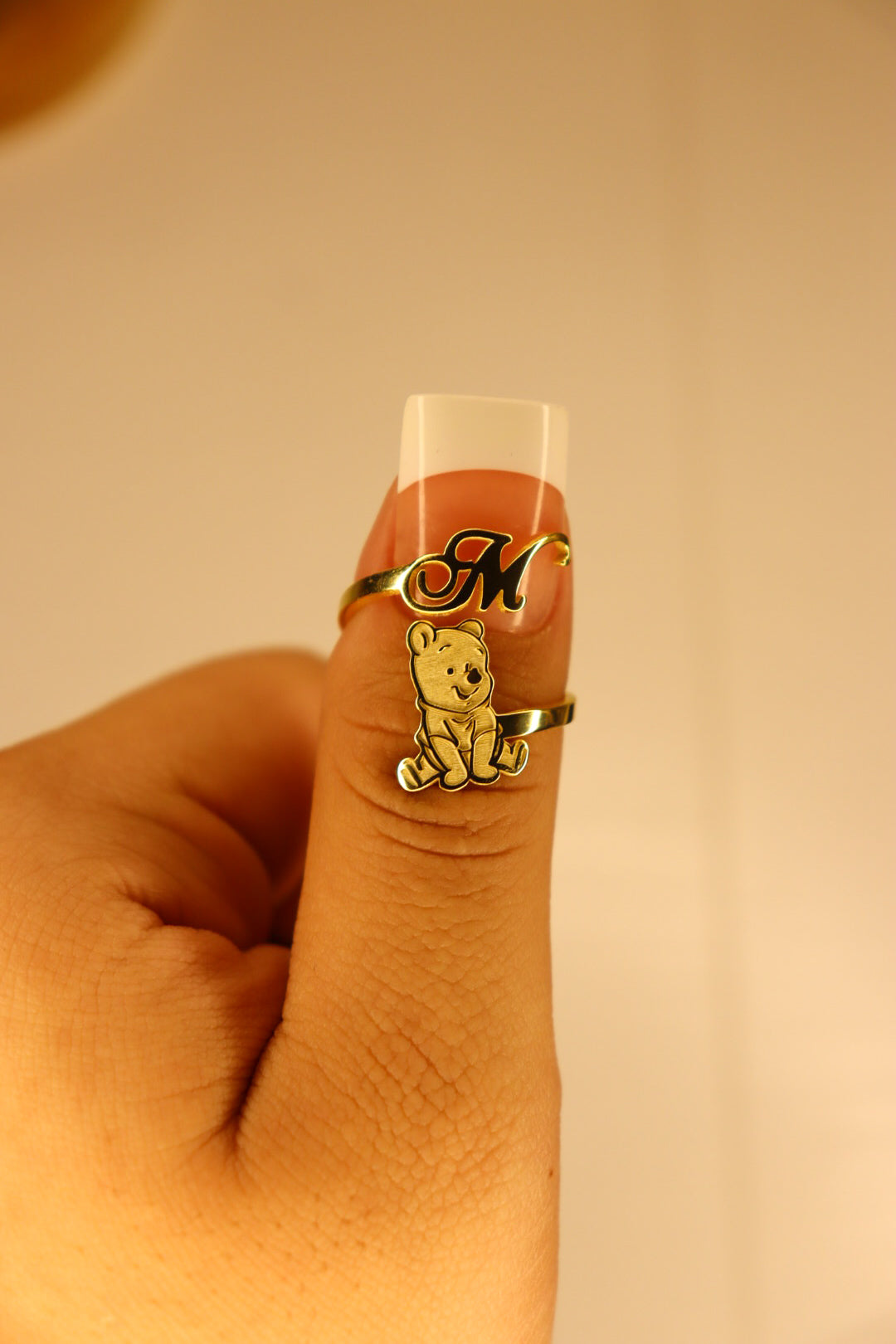 Winnie Initial Ring