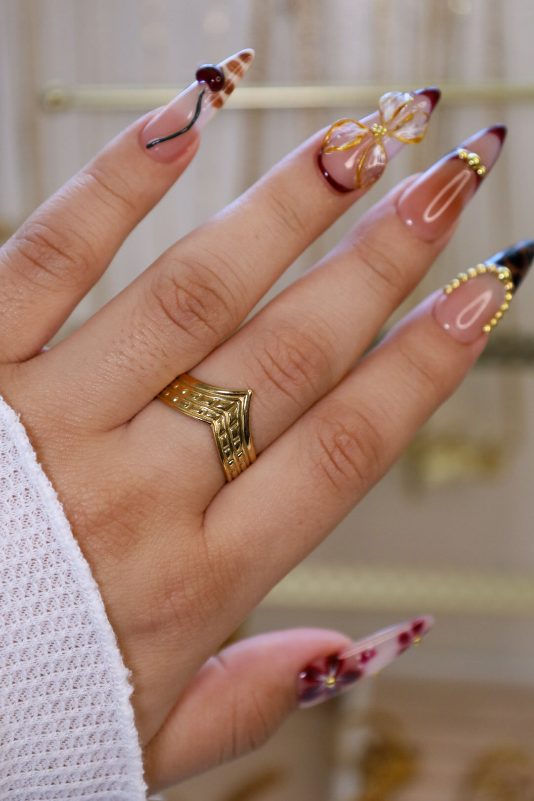 Athena Crest Ring