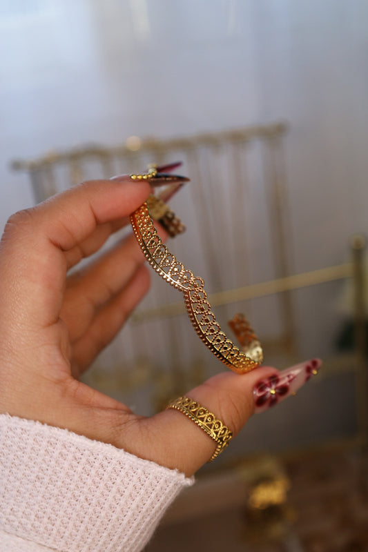 Flora’s Crown Cuff Bracelet