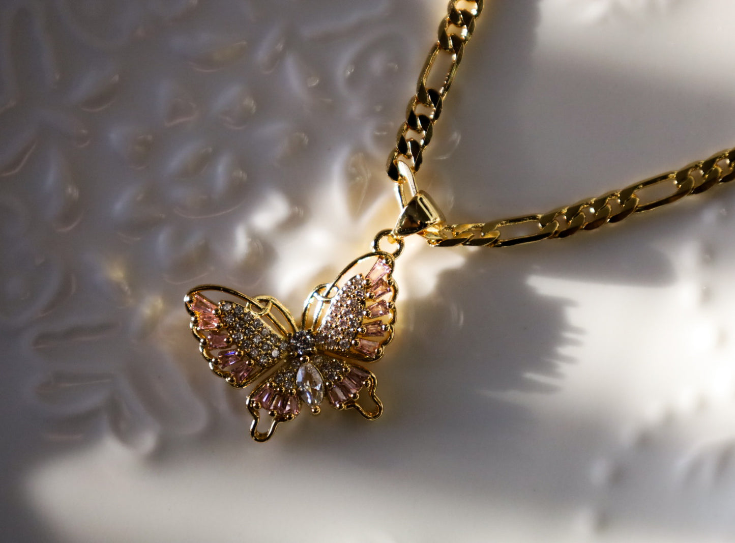 Chloe butterfly necklace