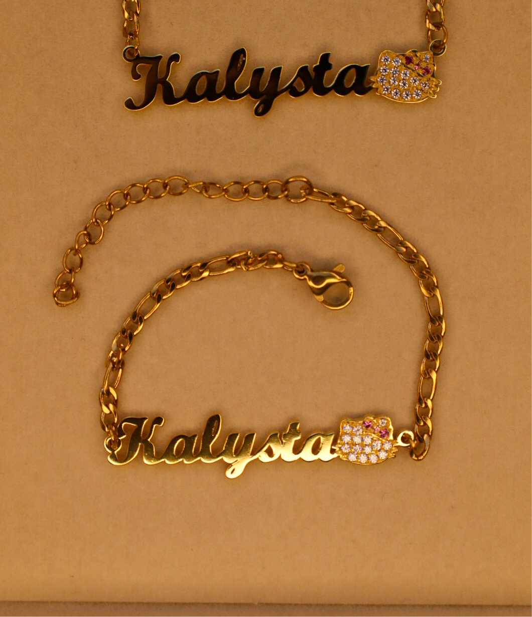 Hk name bracelet