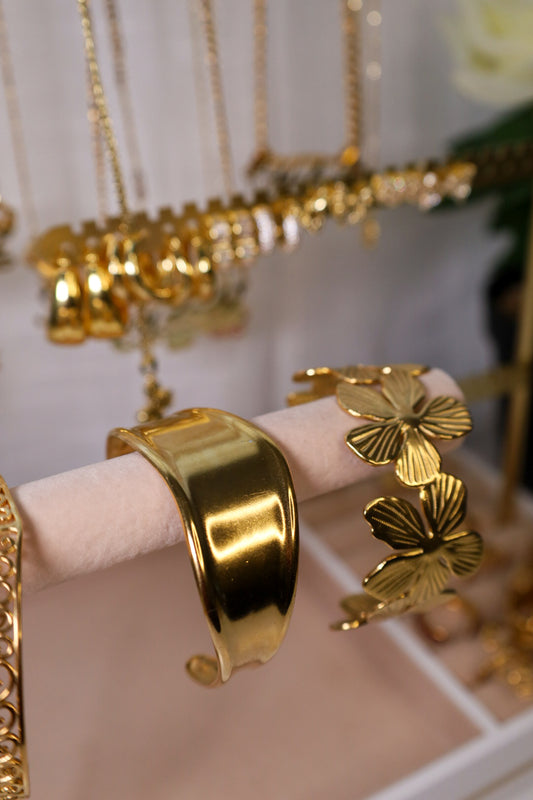 Garden Flame Cuff Bracelet