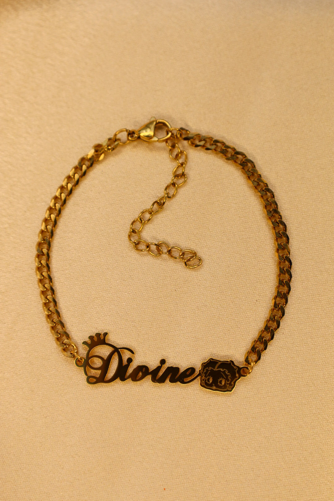 Custom Princess Betty Boop Bracelet