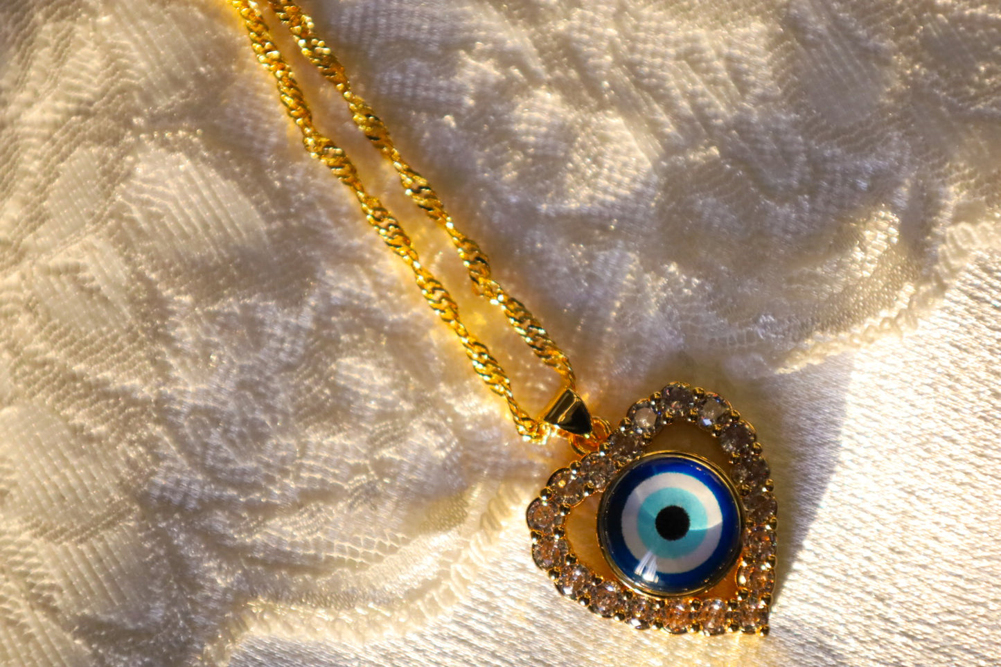 Heart of protection necklace