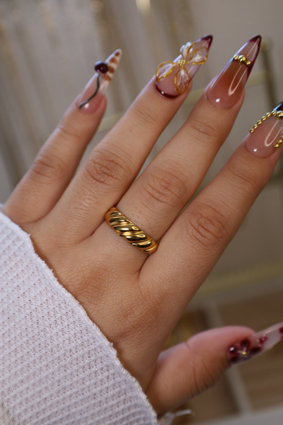 Golden Band Ring