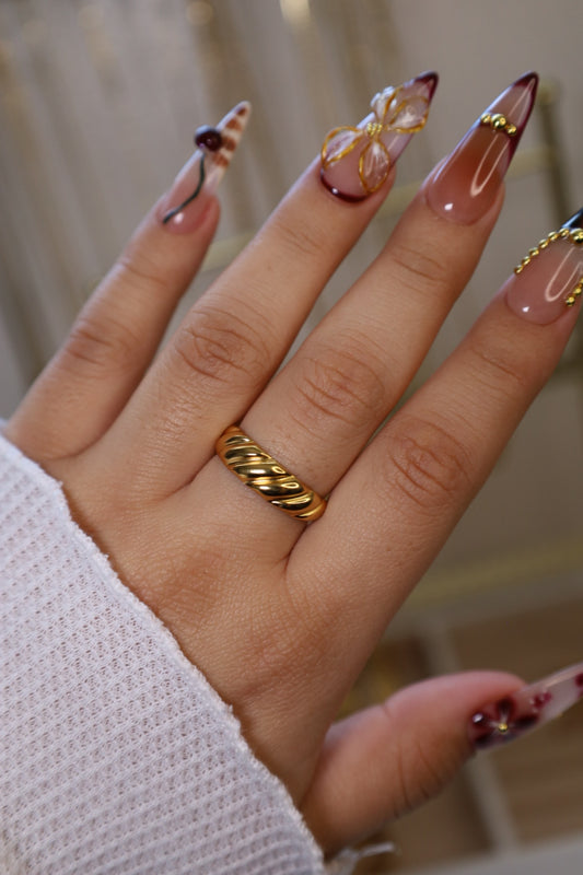 Golden Band Ring