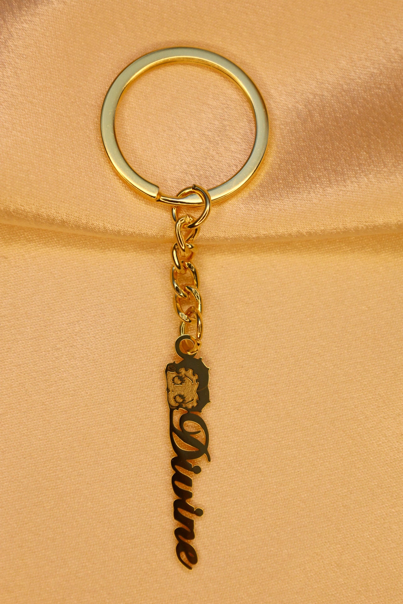 Betty Boop Custom Keychain