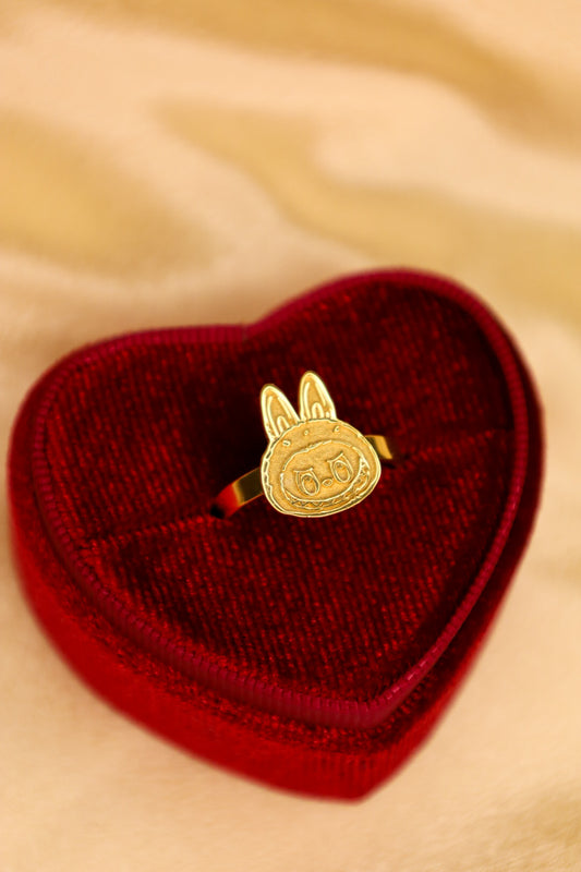 Labubu Face Ring
