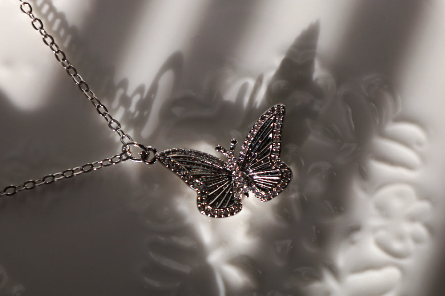 Serenity butterfly necklace