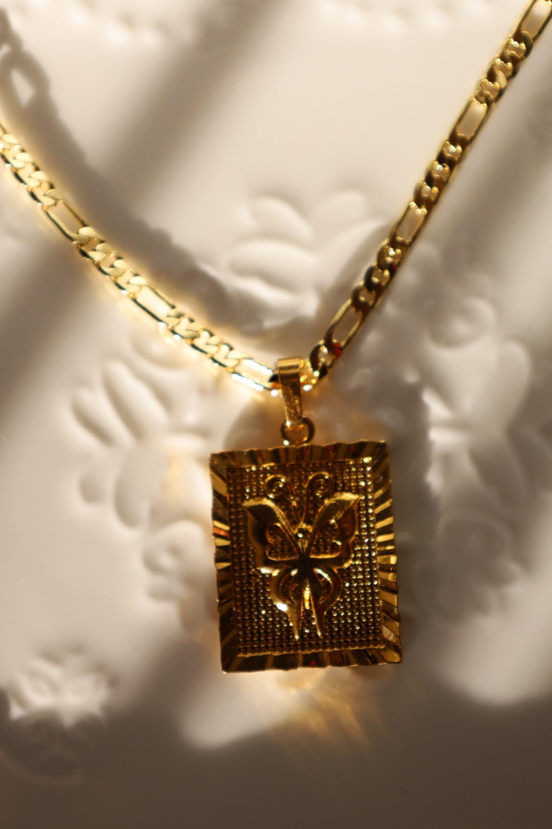 Framed Monarch Necklace
