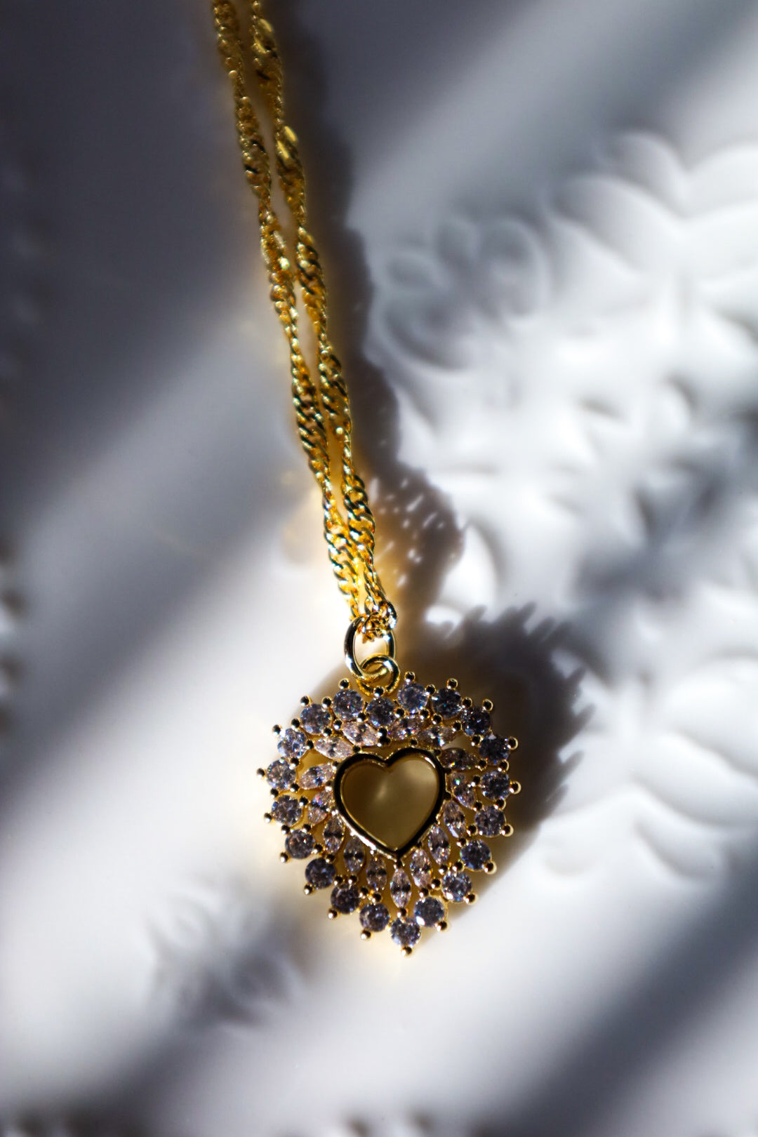 Catana heart necklace