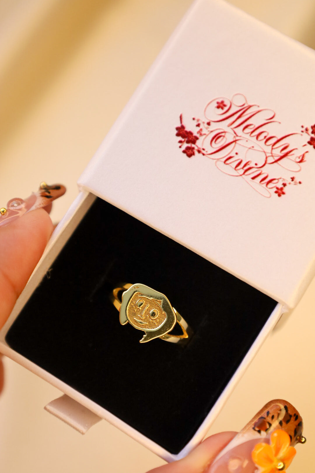 Coraline nugget ring