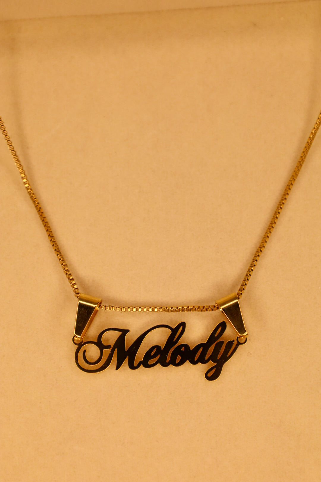 Detachable custom name necklace