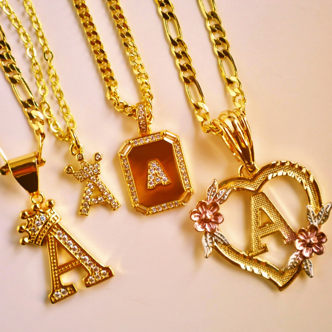Initial Necklaces