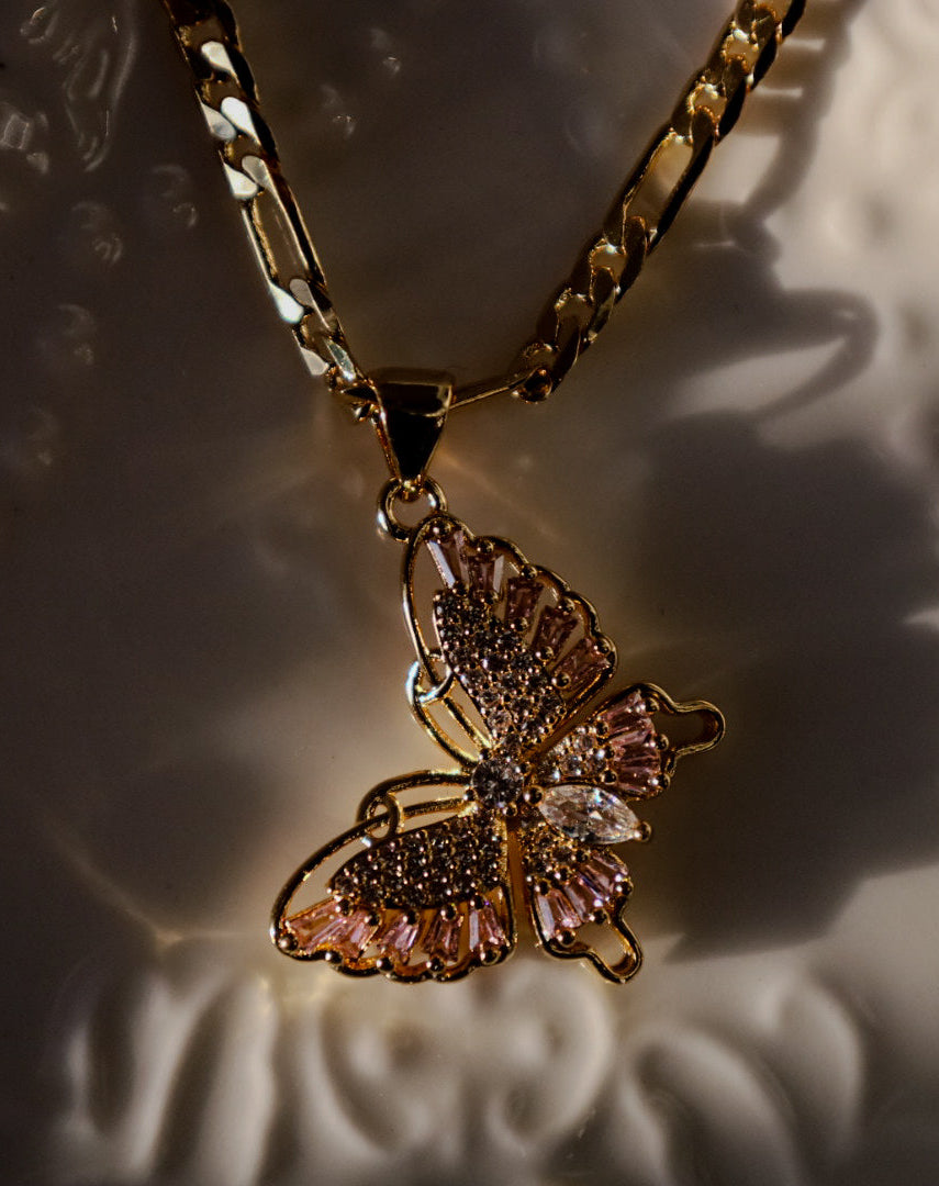 Chloe butterfly necklace