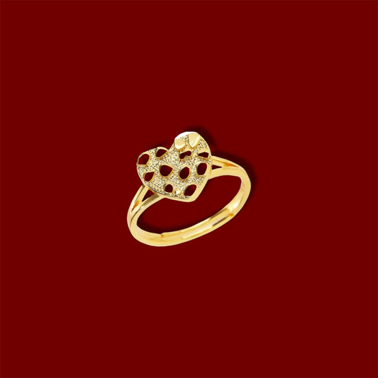 Heart Nugget Ring