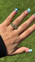Benjamin Bill Ring - 14k gold plated