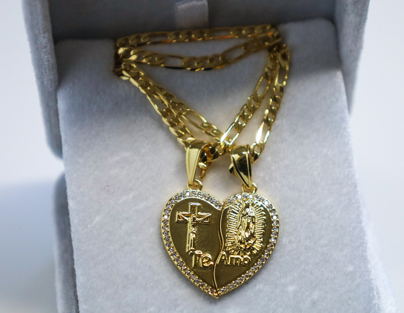 Breakable te amo necklace set