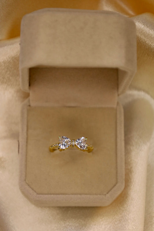 Clear bow ring