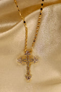 “Calia” cross necklace