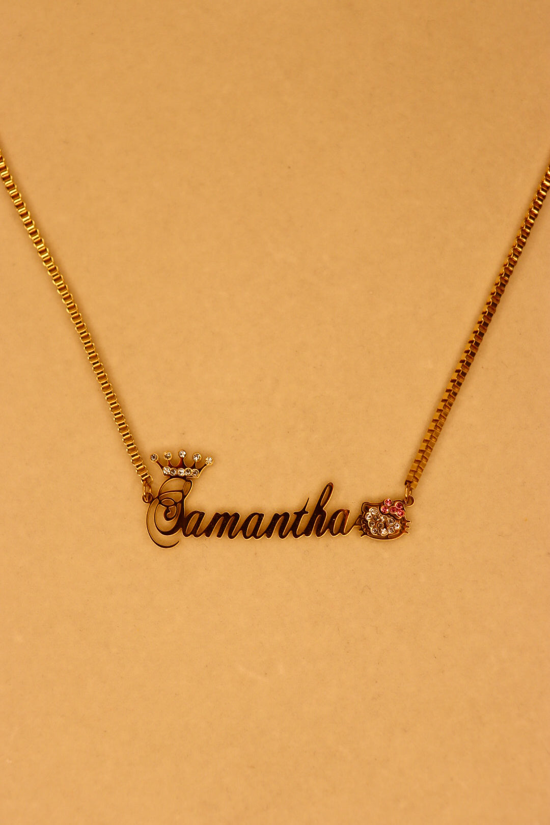 Ready to ship custom name necklace