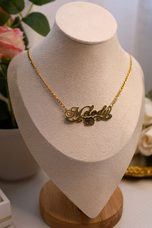 Betty boop custom name necklace