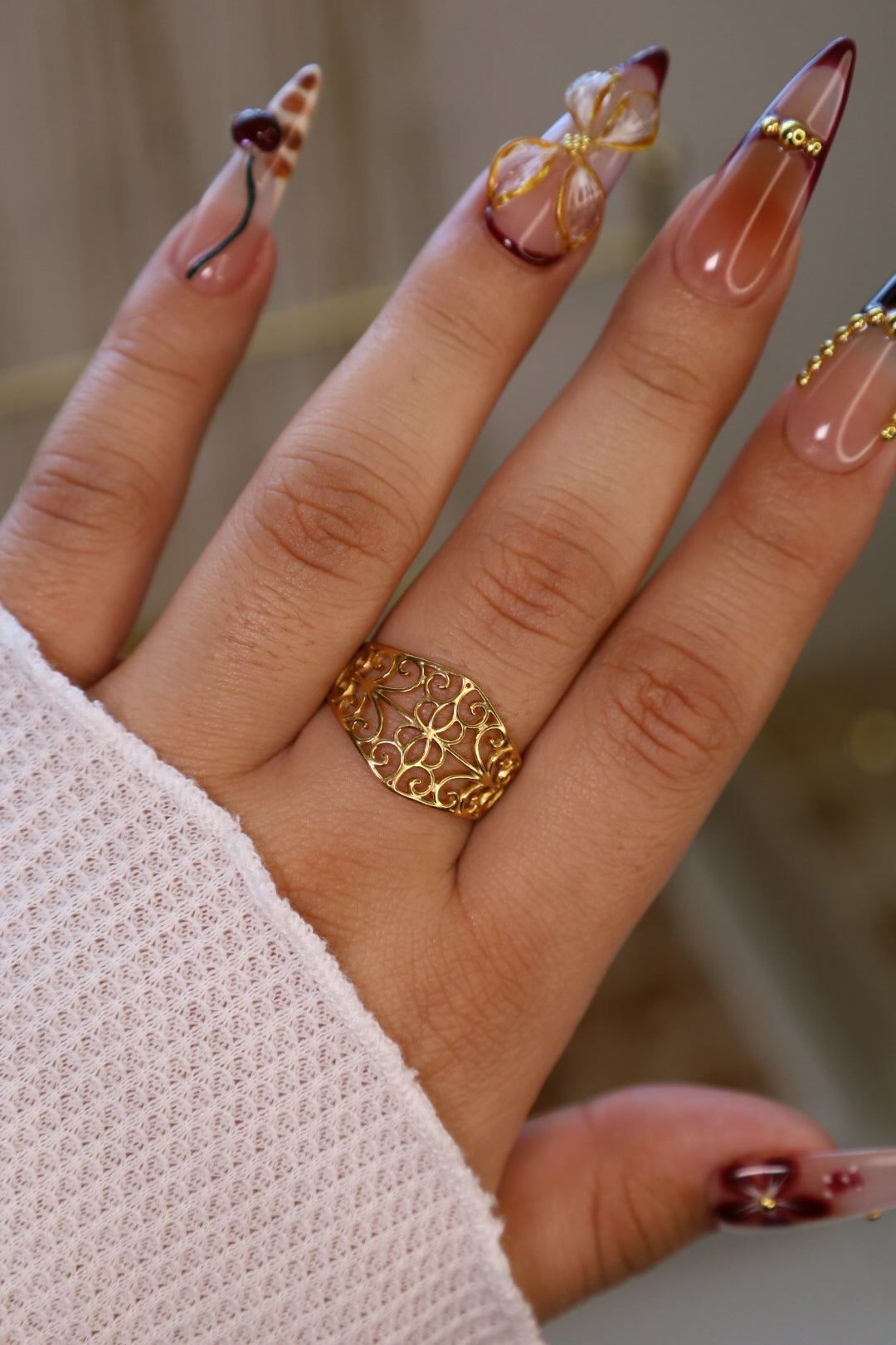 Garden Lace Band Ring