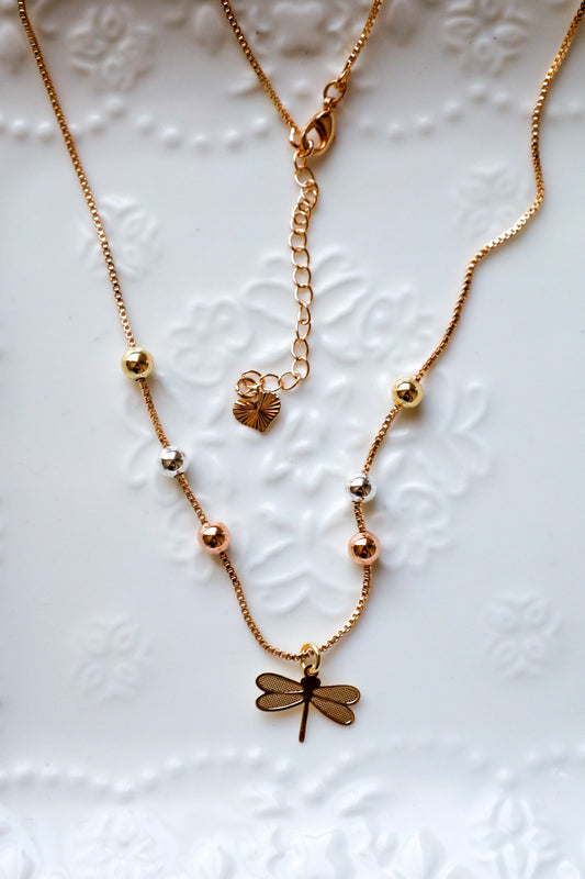 Dragonfly necklace