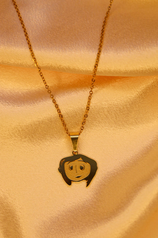 Coraline Full Face Necklace