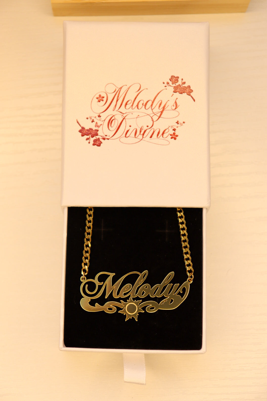 Rapunzel Name Necklace