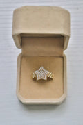 Iced Out Star Ring