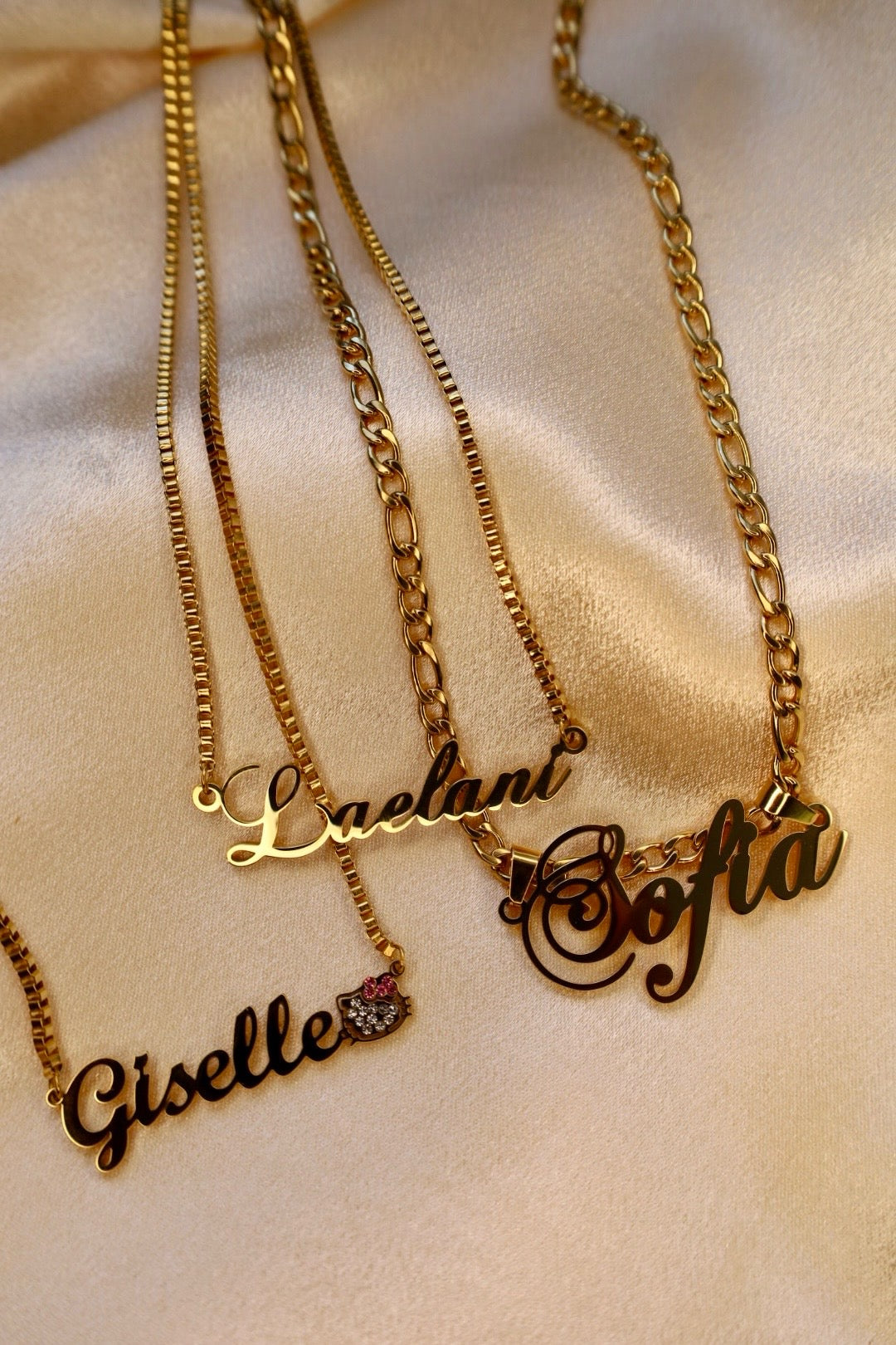Ready to ship custom name necklace