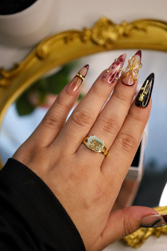 Betty Boop Nugget ring