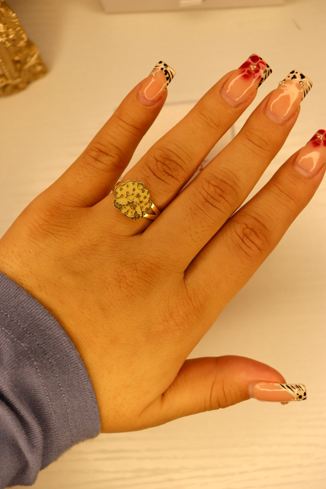 Vintage 1980s Strawberry shortcake ring