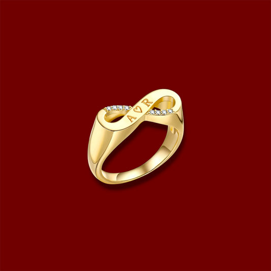 Personalized Iced Out Ring
