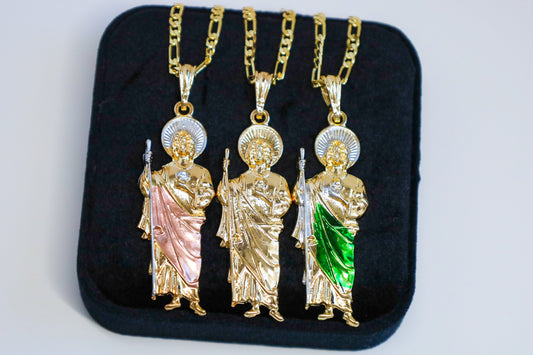 Large San Judas Necklace