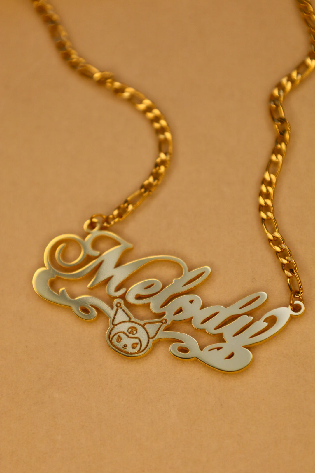 Kuromi custom name necklace
