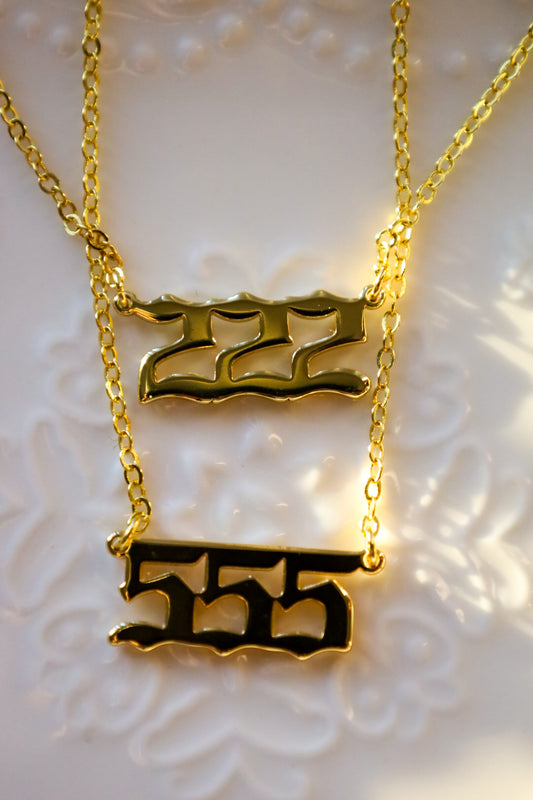 Angel Number Necklace