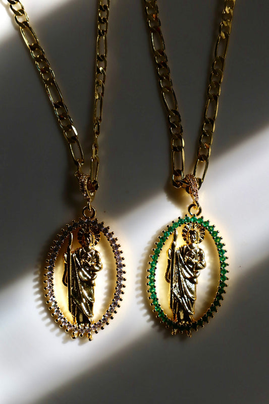 San Judas tadeo necklace