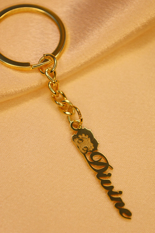 Betty Boop Custom Keychain