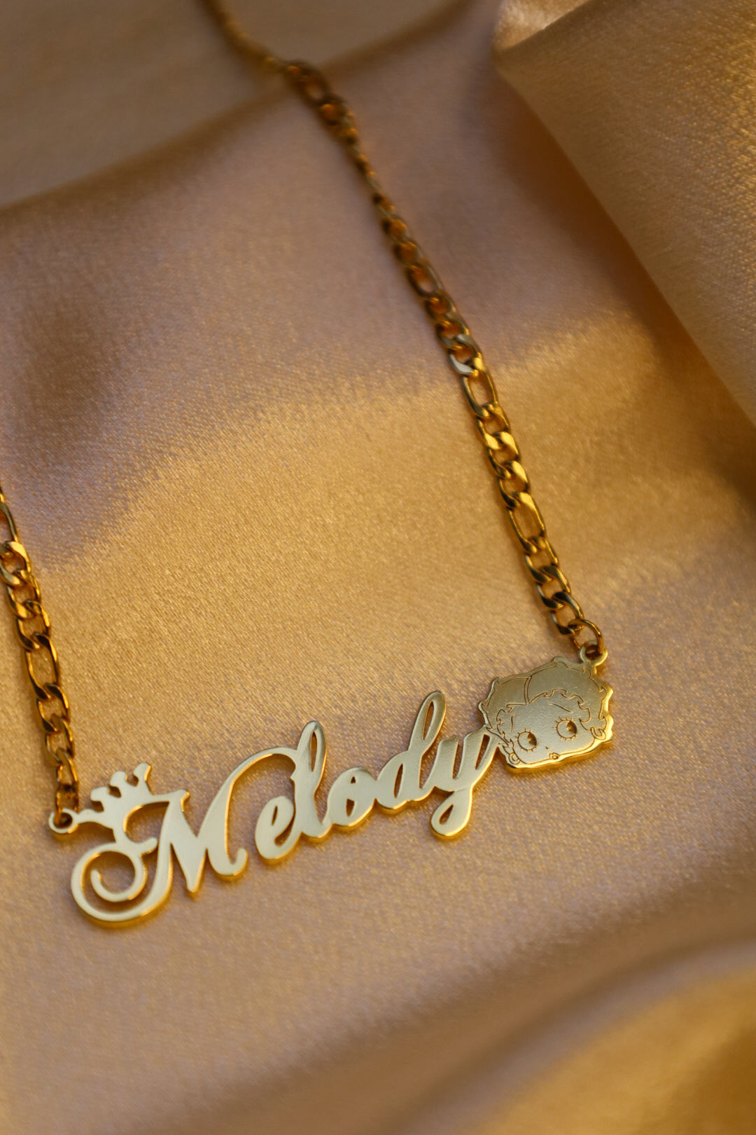 Princess Betty Boop name necklace