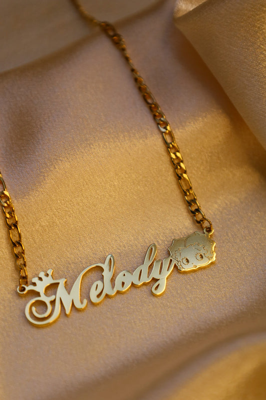 Princess Betty Boop name necklace
