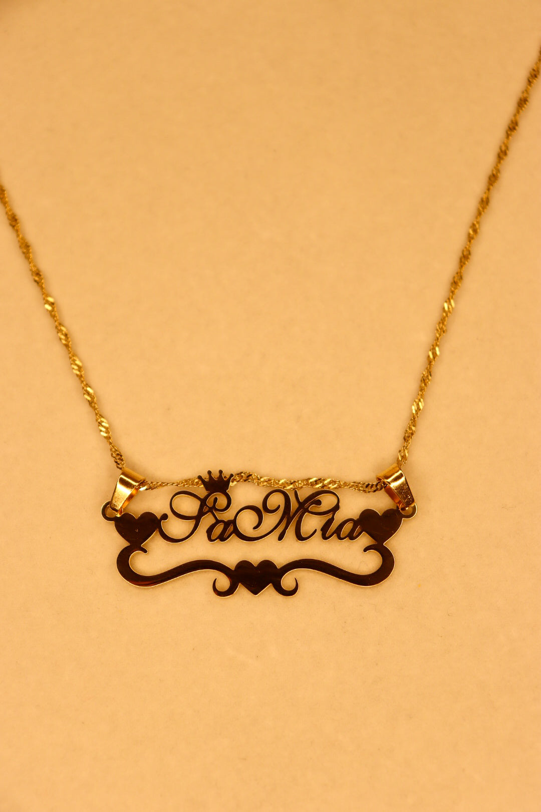 Ready to ship custom name necklace
