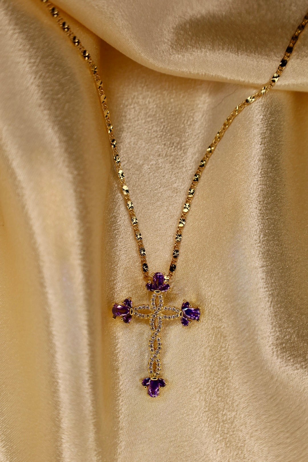 “Glory” cross necklace