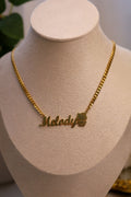Custom Engraved Hello Kitty Full Body Name Necklace