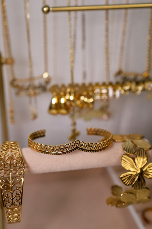 Flora’s Crown Cuff Bracelet