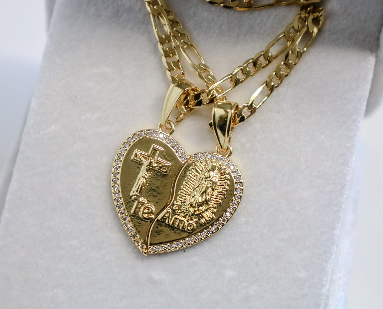 Breakable te amo necklace set