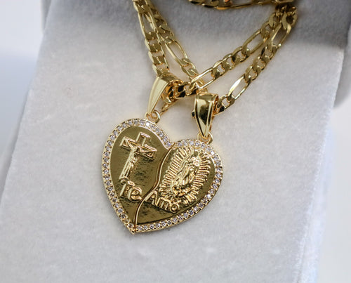 Breakable te amo necklace set